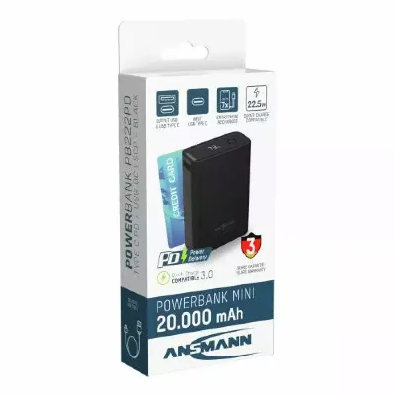 Portable Battery Ansmann PB222PD 20000 mAh