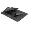 Sleeve case Durable Effect 41.7 cm 16.4 inch Anthracite 2 front pockets
