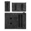 Sleeve case Durable Effect 41.7 cm 16.4 inch Anthracite 2 front pockets