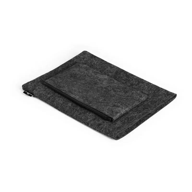 Sleeve case Durable Effect 33 cm 13 inch Anthracite 1 front pocket monochromatic