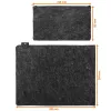 Sleeve case Durable Effect 33 cm 13 inch Anthracite 1 front pocket monochromatic
