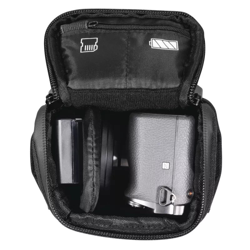 Compact case Hama Matera Black Shoulder strap Any brand