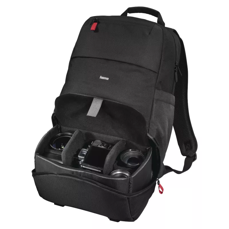 Backpack Hama Matera Black Any brand Shoulder strap