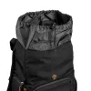 Backpack Mantona Luis junior Black Brown Leather Metal Polyester Synthetic
