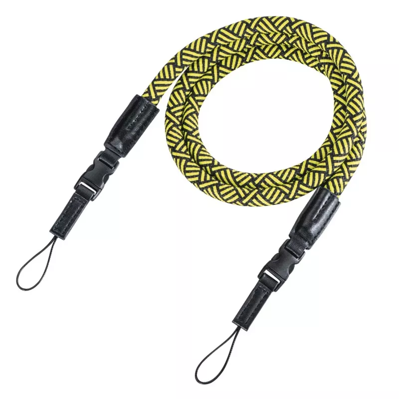 Hama Braid 120 strap Digital camera Nylon Black, Yellow