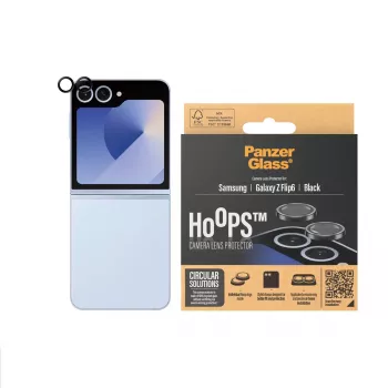 PanzerGlass ® Hoops® Camera Lens Protector Black Samsung Galaxy Z Flip6