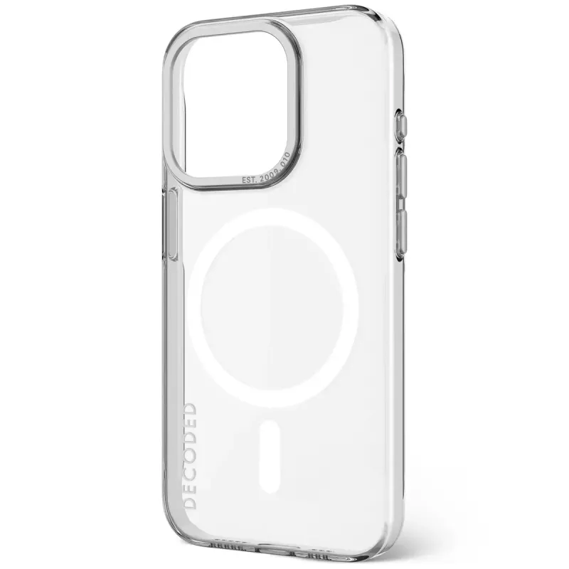 Cover Decoded D24IPO15PBCT2TT for iPhone 15 Pro 15.5 cm Transparent