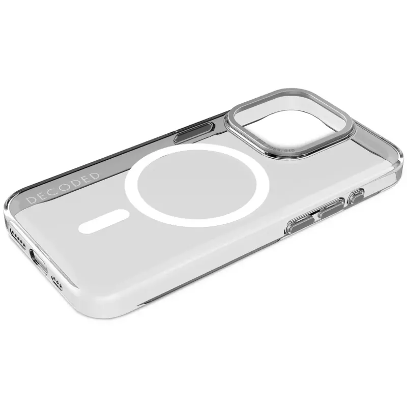 Cover Decoded D24IPO15PBCT2TT for iPhone 15 Pro 15.5 cm Transparent