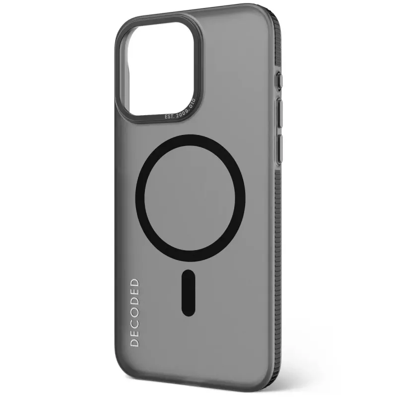 Cover Decoded iPhone 15 Pro Max 17 cm Black Transparent