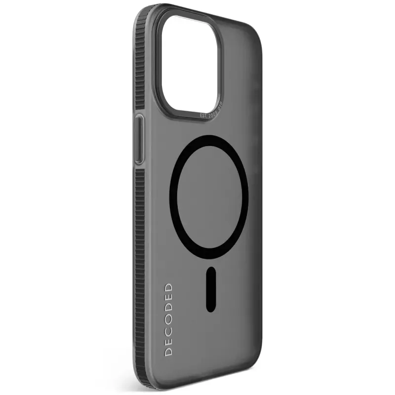 Cover Decoded iPhone 15 Pro Max 17 cm Black Transparent