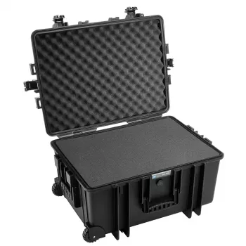 Trolley case B&W 6800/B/SI Polypropylene Black 8.12 kg