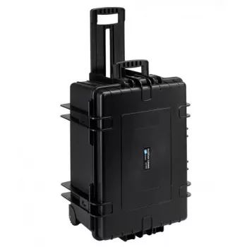 Trolley case B&W 6800/B/SI Polypropylene Black 8.12 kg