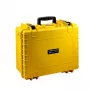 B&W Cases type 6000 Yellow Polypropylene Waterproof Shock Resistant