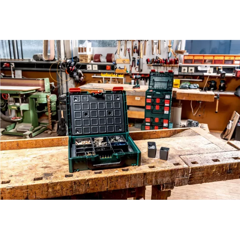 Tool Storage Case Metabo 626897000 Black Green ABS Impact Resistant