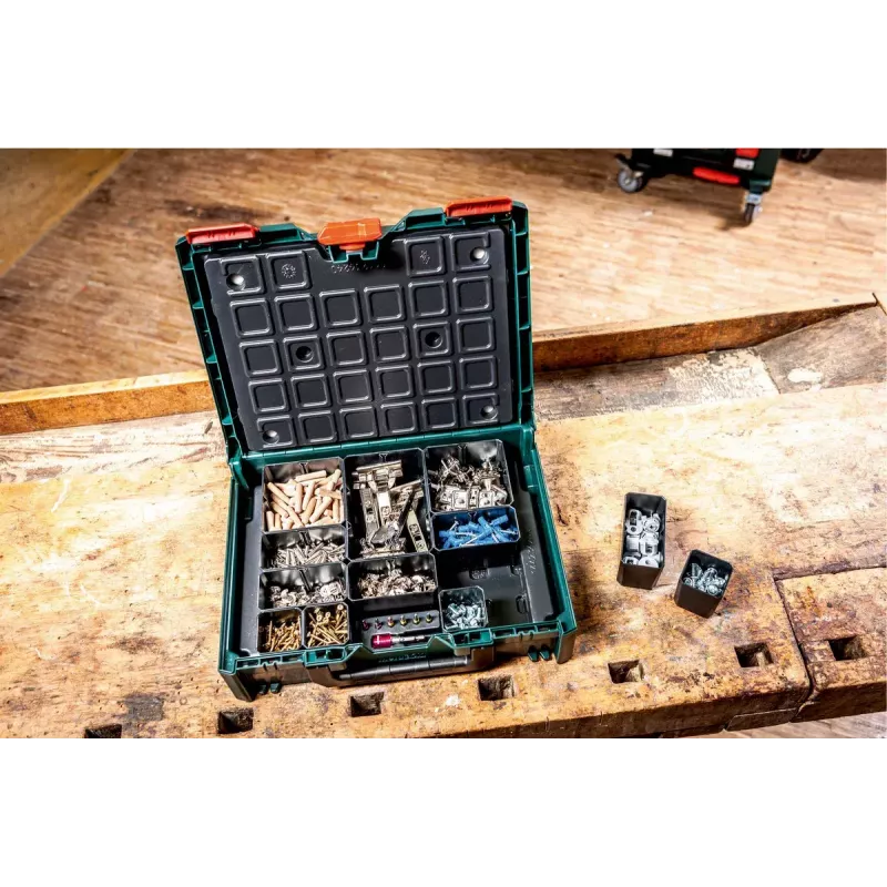 Tool Storage Case Metabo 626897000 Black Green ABS Impact Resistant