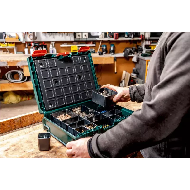 Tool Storage Case Metabo 626897000 Black Green ABS Impact Resistant