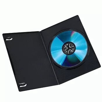 DVD Slim Box Hama 51181 Black 1 disc