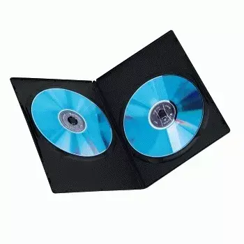 DVD Slim Double-Box Hama 51184 Black 2 discs