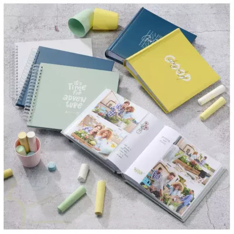 Hama Good Things photo album Yellow 100 sheets 10 x 15 Spiral binding