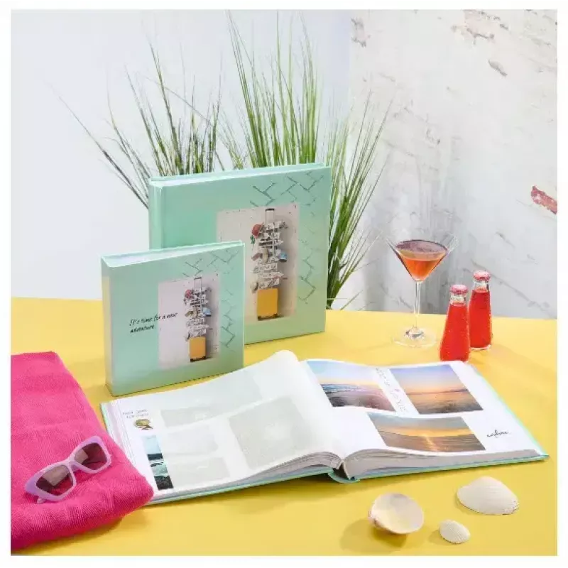Hama Journey photo album Mint colour 400 sheets 10 x 15 Book binding