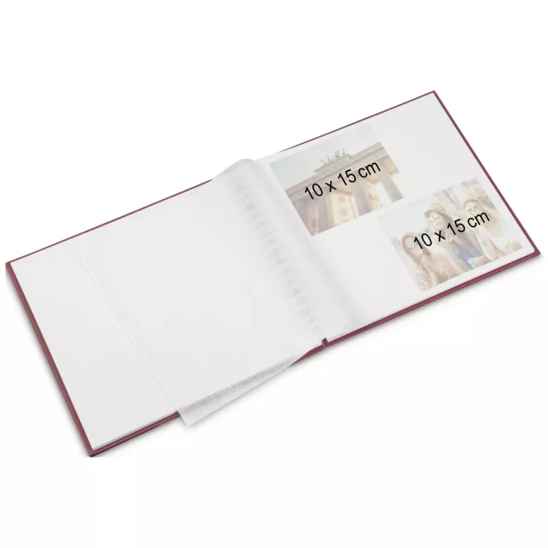 Hama Fine Art photo album Grey 100 sheets 10 x 15 cm Spiral binding