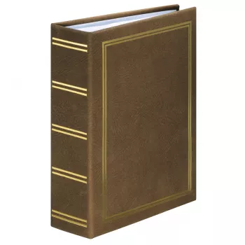 Hama London photo album Brown 100 sheets 13 x 18 Case binding