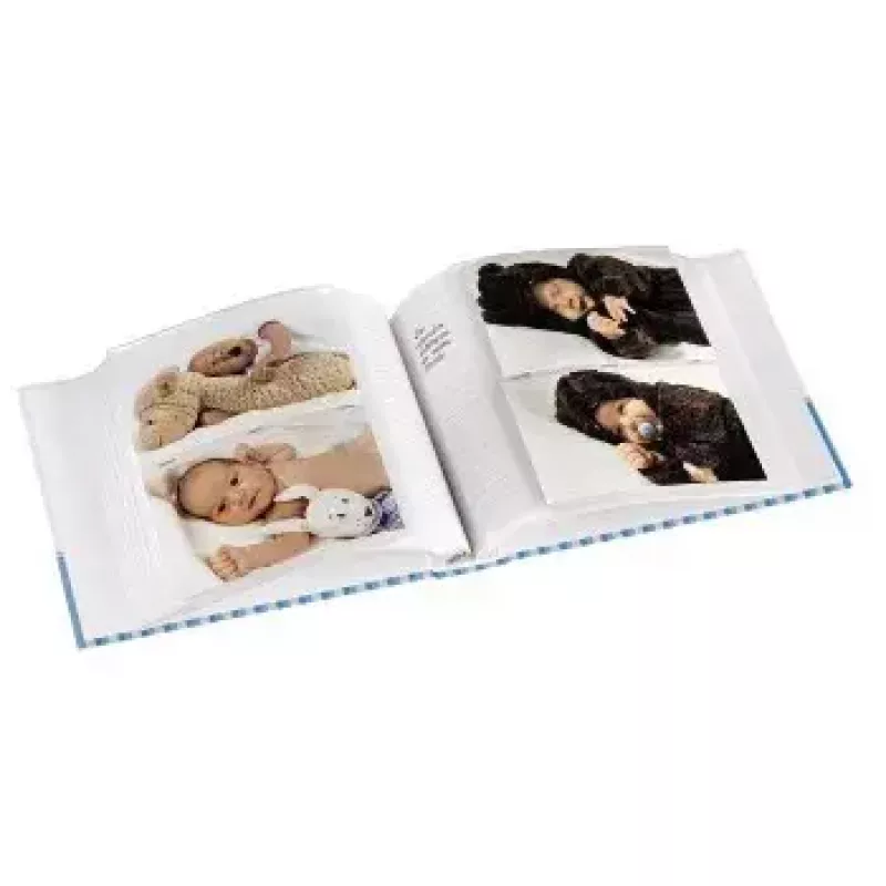 Hama Tim photo album Blue, White 200 sheets 10 x 15