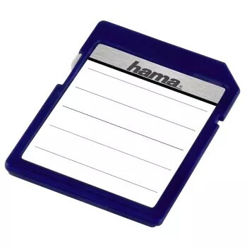Hama “SD/MMC” Memory Card Labels self-adhesive label White 18 pc(s)