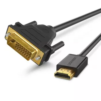 Ugreen 30116 video cable adapter 1 m DVI HDMI Black