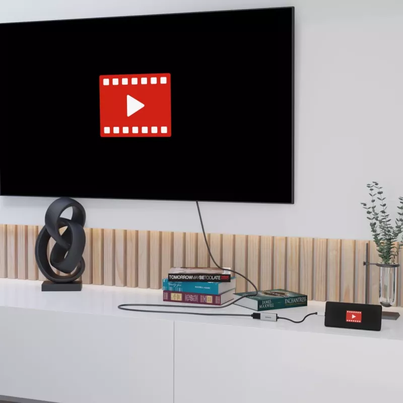 Video Cable Adapter USB Type-C HDMI Marmitek 08369