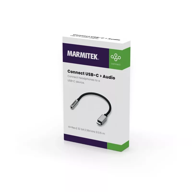 Marmitek Connect USB-C > Audio 8374 Adapter for Audio Devices
