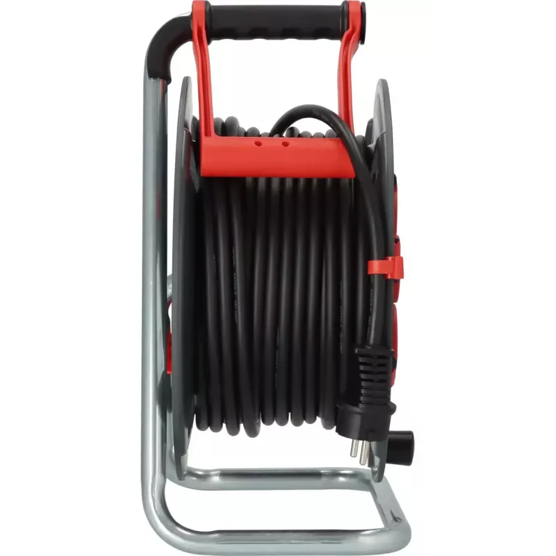 Cord reel Brennenstuhl 9231250100 5 AC outlets 25 m Black Red