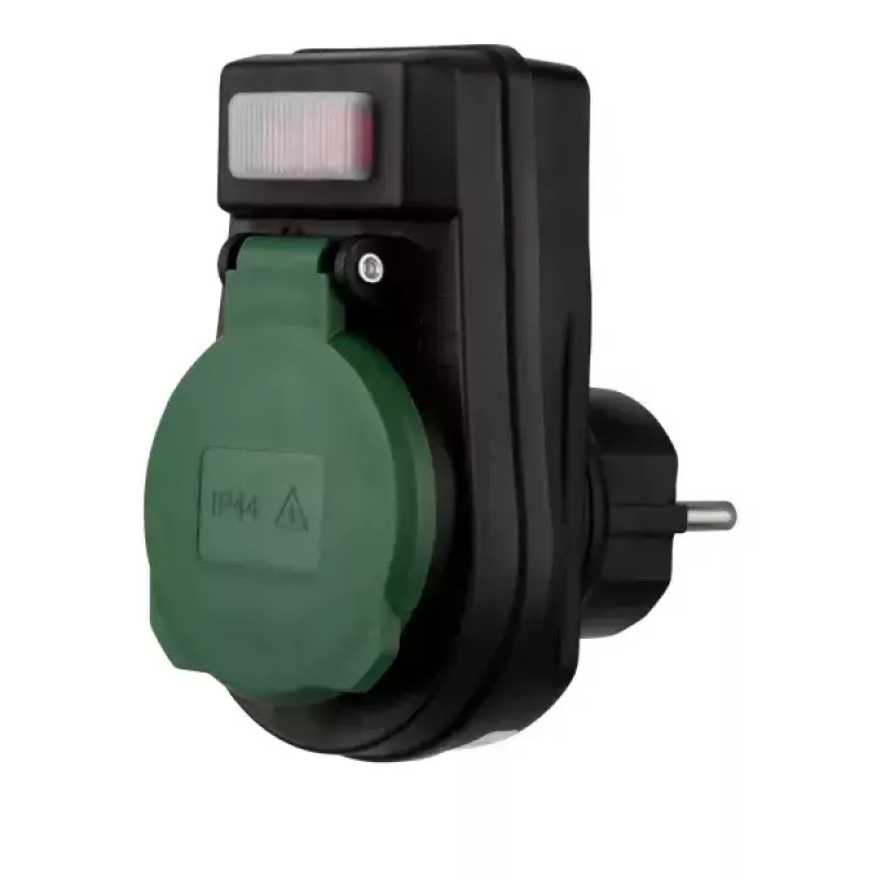 Socket outlet Type F REV 20190502 Black