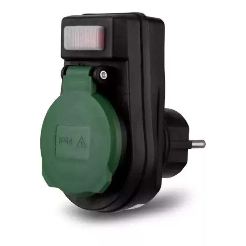 Socket outlet Type F REV 20190502 Black