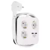 Power Extension REV 12378109 1.4 m 3 AC outlet(s) Indoor White