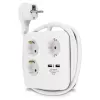 Power Extension REV 12378109 1.4 m 3 AC outlet(s) Indoor White