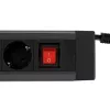 Power Extension REV 14412513 1.9 m 4 AC outlets Indoor Anthracite
