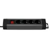 Power Extension REV 14412513 1.9 m 4 AC outlets Indoor Anthracite