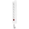 Power Extension REV 14612113 2.4m 6 AC Outlets Indoor White