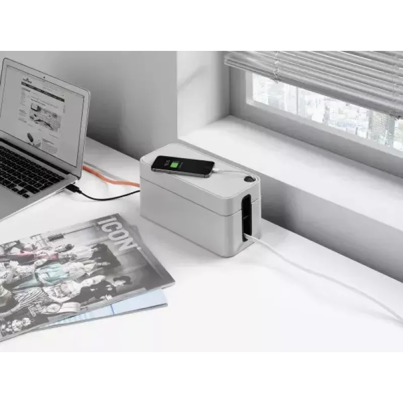 Cable box Durable Cavoline Box S Grey 1 pc(s) 503510