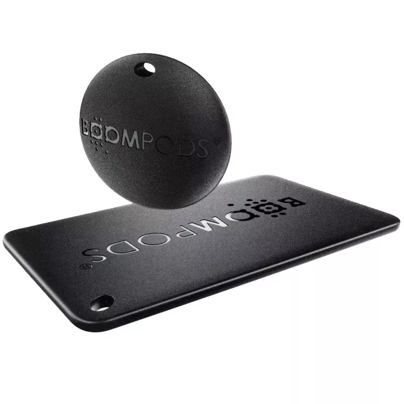 Item Finder Boompods Boomtag & Boomcard Pack Black Battery Life 26298h