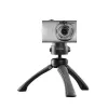 Tripod Mantona 21406 Smartphone Digital Camera 3 Legs Black Grey