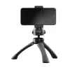 Tripod Mantona 21406 Smartphone Digital Camera 3 Legs Black Grey
