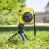 Tripod Mantona 21405 Smartphone Digital Camera 3 Legs Black Blue