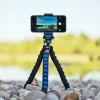 Tripod Mantona 21399 Digital/Film Cameras 3 Legs Black Blue