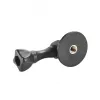 Tripod adapter mount Cullman Cross CX125, 1/4 inch thread, for GoPro, black, 20 g