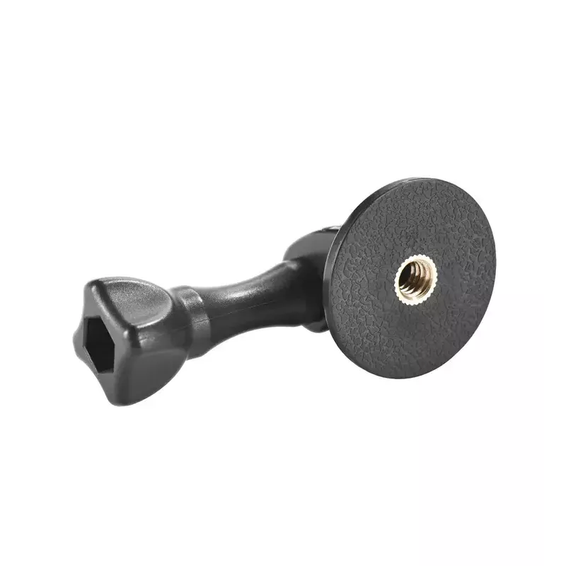 Tripod adapter mount Cullman Cross CX125, 1/4 inch thread, for GoPro, black, 20 g