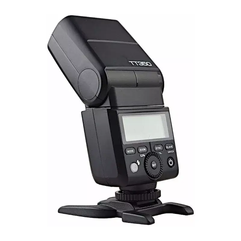 Slave flash Godox TT350 Black 2.2s recycle time AA battery