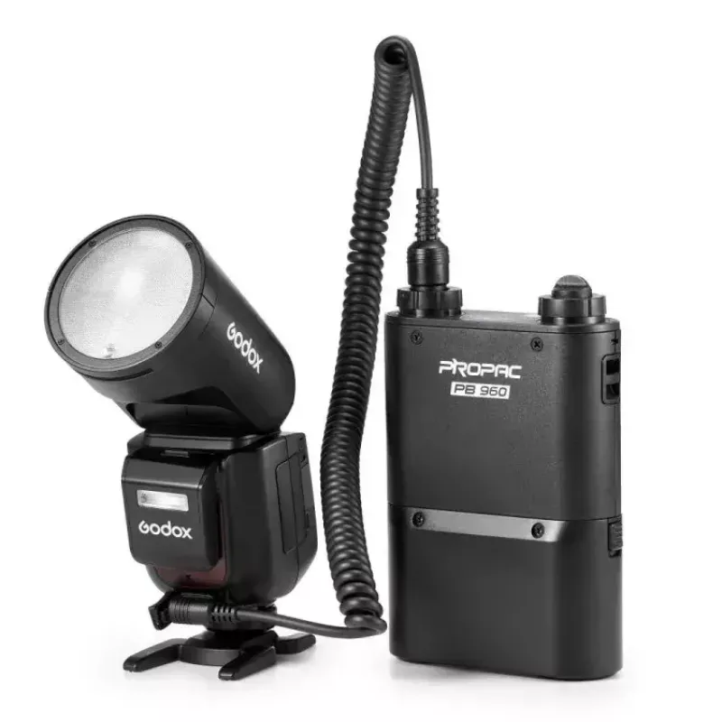 Godox V1Pro TTL Li-ion Round Head Flash for Fuji 1.5s Recycle Time