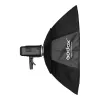 Softbox Godox SB-FW140 Black Nylon with Diffusers and Grid